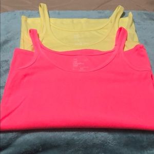 Neon Tank tops